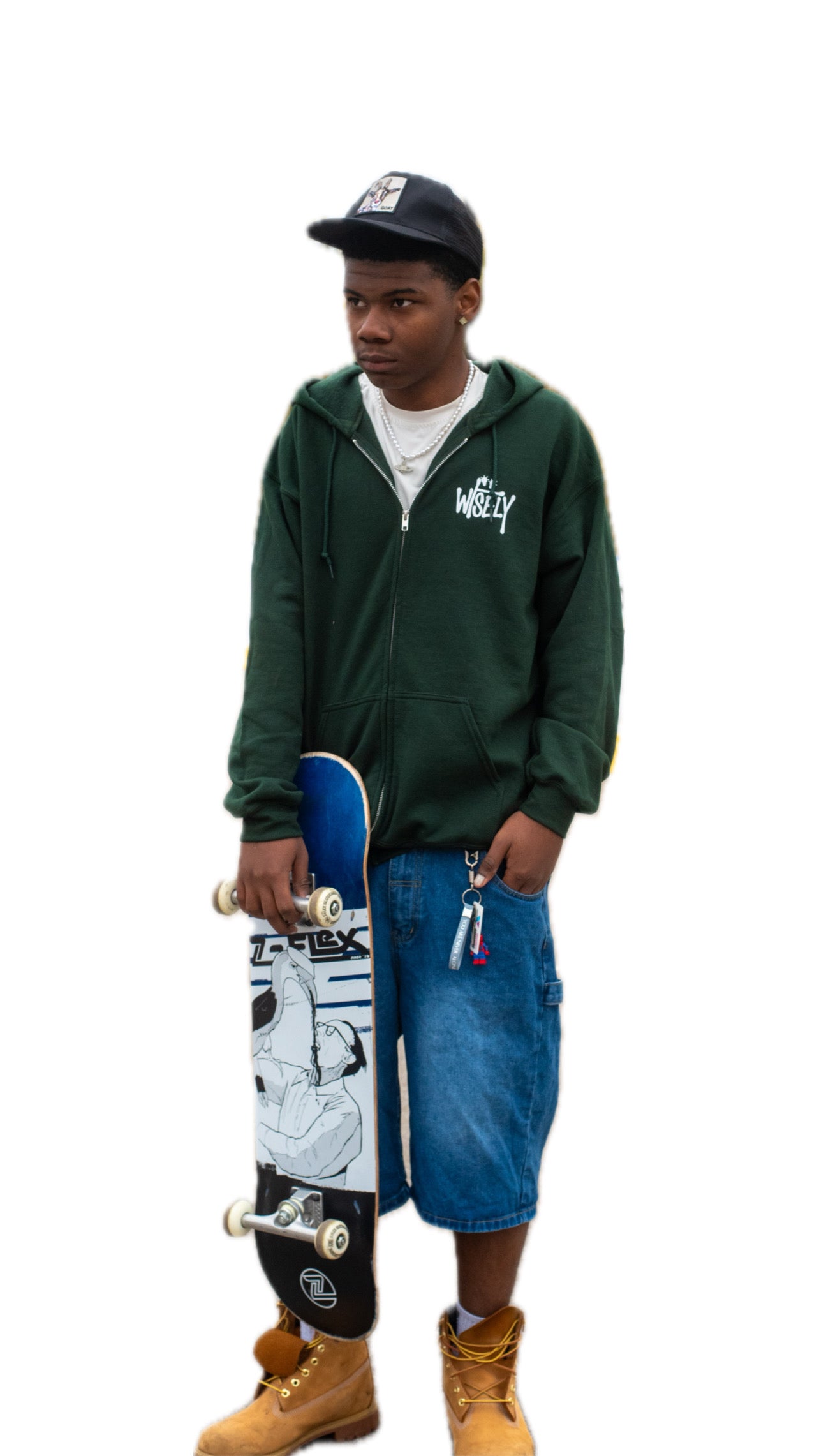 Forest Green Wisely Hoodie