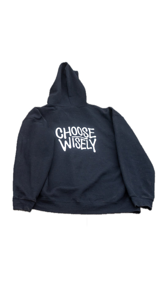 Black Wisely Hoodie