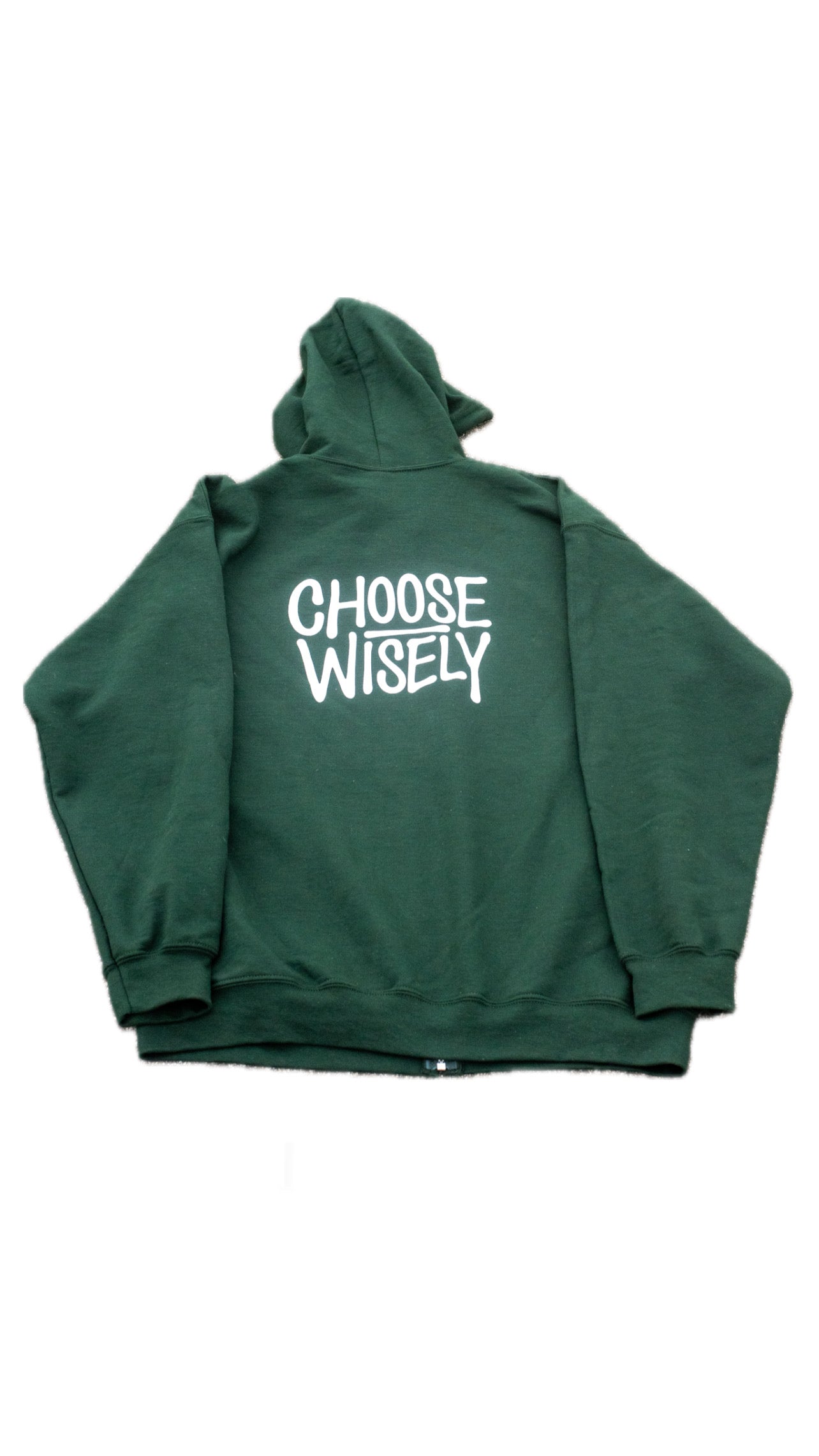 Forest Green Wisely Hoodie
